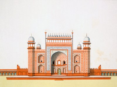 Entrada al Taj Mahal de German School