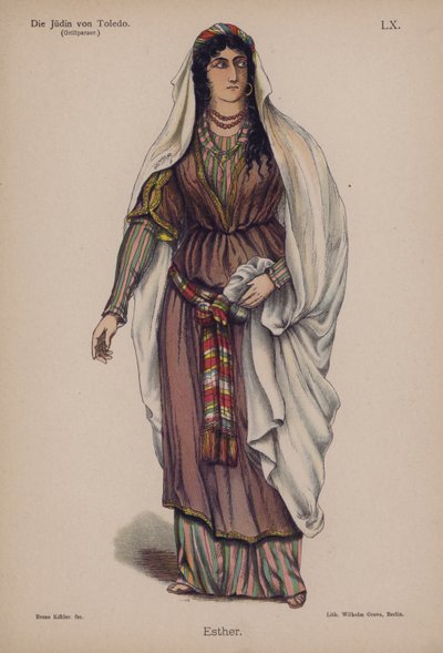 Esther, de Die Jüdin von Toledo (La Judía de Toledo) de Franz Grillparzer de German School