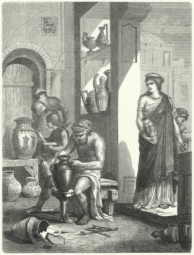 Taller de cerámica etrusca de German School