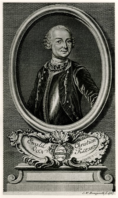 Ewald Christian von Kleist de German School