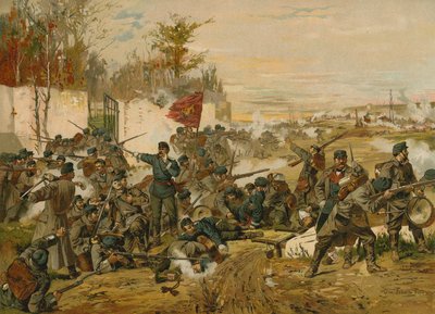 Primera Batalla de Villiers-Champigny, Guerra Franco-Prusiana, 30 de noviembre de 1870 de German School