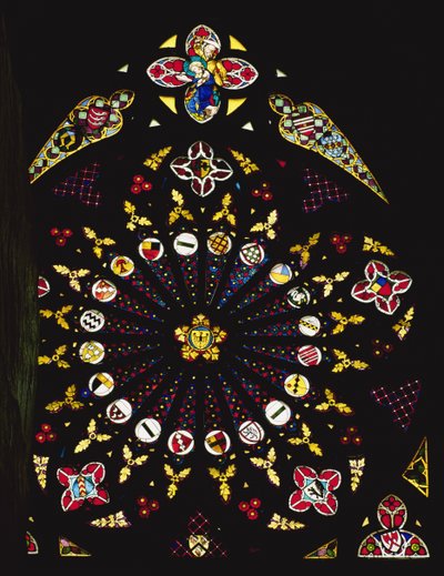 Rosetón de cinco lóbulos de German School