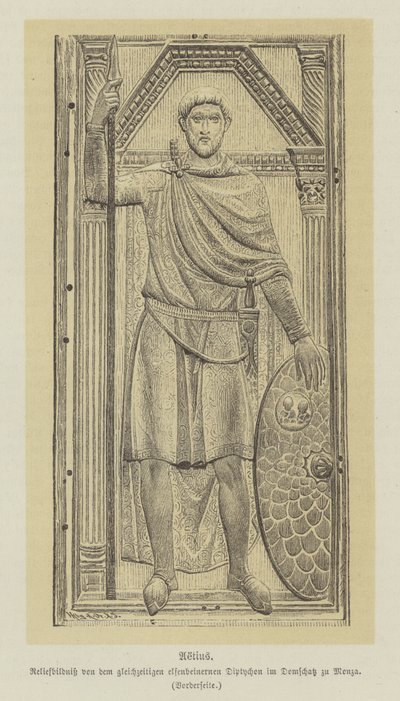 Flavio Aecio, general romano de German School