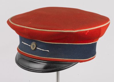 Gorra de forraje, SAR El Duque de Connaught, 3º Húsares de Zieten, Ejército Alemán, antes de 1914 de German School