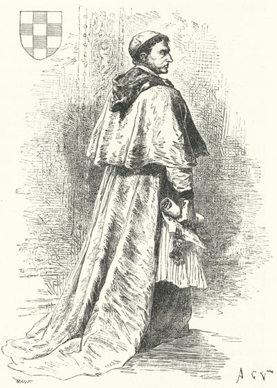 Francisco Jiménez de Cisneros, cardenal y estadista español (grabado) de German School