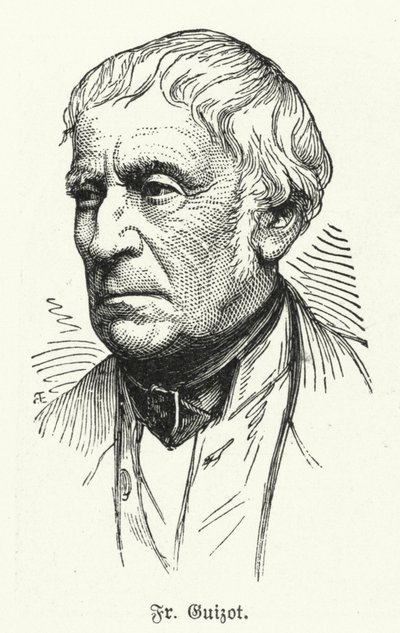 François Guizot, historiador y estadista francés de German School