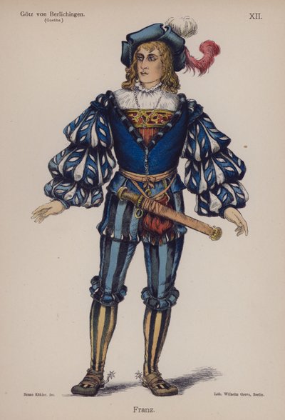 Franz, de Gotz von Berlichingen de Goethe de German School