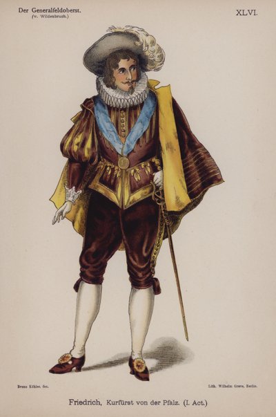Friedrich, duque del Palatinado, de Der Generalfeldoberst de Ernst von Wildenbruch de German School