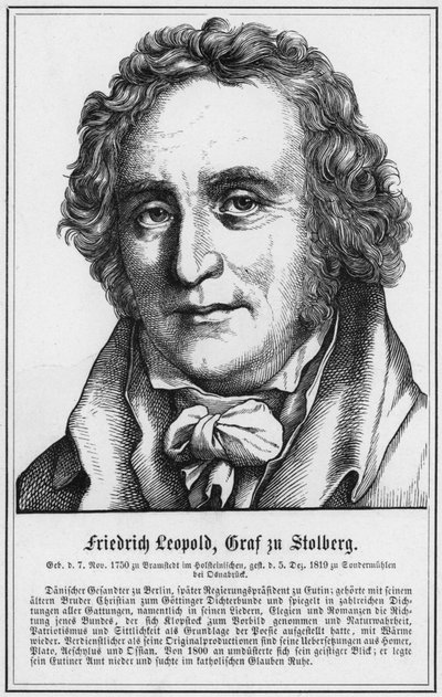 Friedrich Leopold, Conde de Stolberg de German School