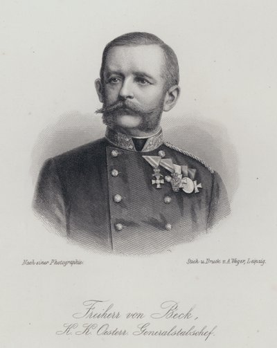 Friedrich von Beck-Rzikowsky, general austriaco de German School