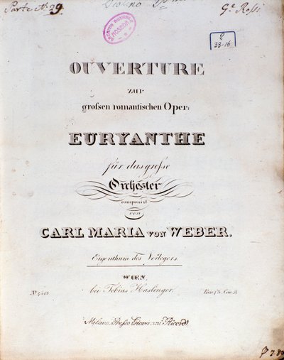 Portada de la ópera 