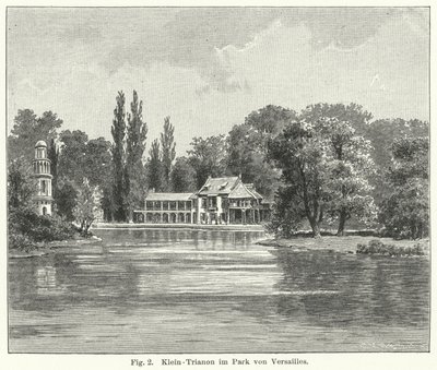 Diseño de jardín: Petit Trianon, Versalles, Francia de German School