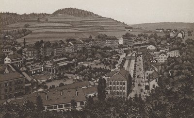 Gartenzeile (litografía) de German School