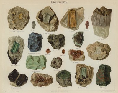 Piedras preciosas de German School