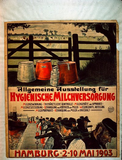 Exposición General de Suministro de Leche Sanitaria, 1903 de German School