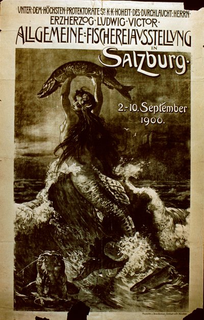 Exposición General de Pesca en Salzburgo, 1900 de German School