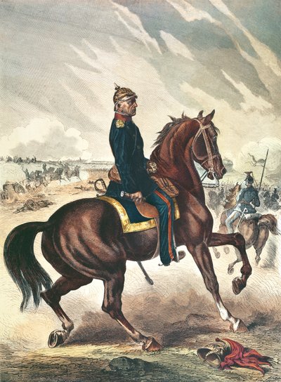 General Helmuth Karl Bernhard von Moltke (1800-91) de German School
