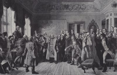 Discurso del General Yorck a los Estados de Prusia Oriental en Königsberg, 5 de febrero de 1813 de German School
