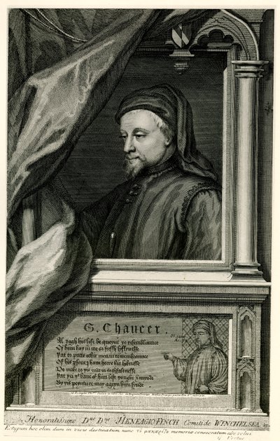 Geoffrey Chaucer de German School