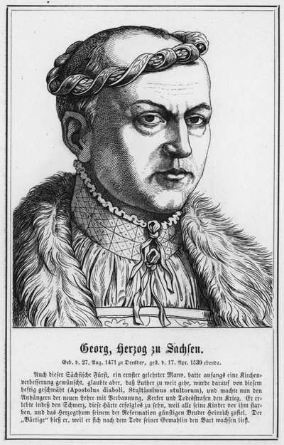 Georg, Duque de Sajonia de German School