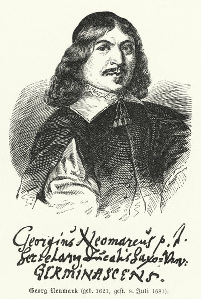 Georg Neumark, poeta y compositor de himnos alemán de German School