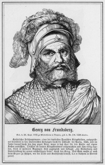 Georg von Frundsberg de German School
