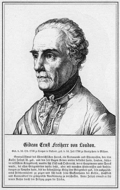 Gideon Ernst Freiherr von Loudon de German School