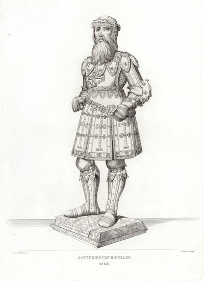 Godofredo de Bouillon de German School