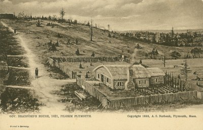 Casa del Gobernador William Bradford, Colonia de Plymouth de German School