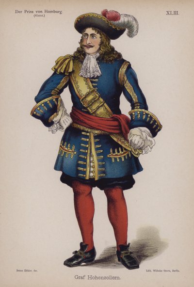 Graf Hohenzollern, de Der Prinz von Homburg (El príncipe de Homburg) de Heinrich von Kleist de German School