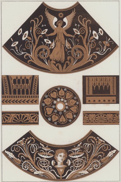 Pintura cerámica griega de German School