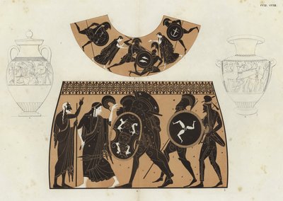 Pintura de vaso griego de German School