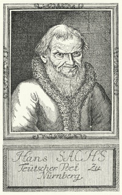 Hans Sachs, dramaturgo y escritor alemán de German School