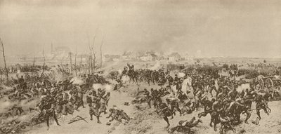 Tropas hanseáticas en Loigny, Guerra Franco-Prusiana, diciembre de 1870 de German School