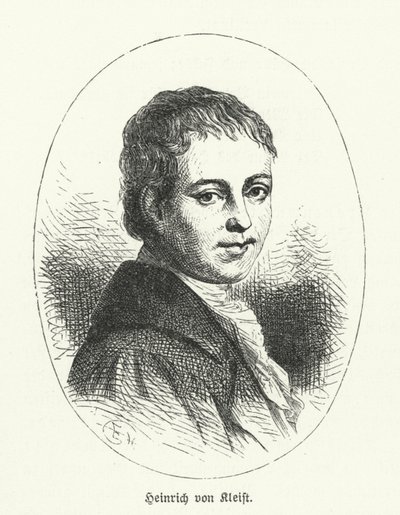 Heinrich von Kleist, poeta, dramaturgo, novelista y cuentista alemán de German School
