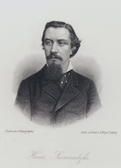 Henryk Siemiradzki, artista polaco de German School