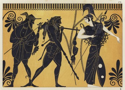 Hércules y los Cercopes de German School