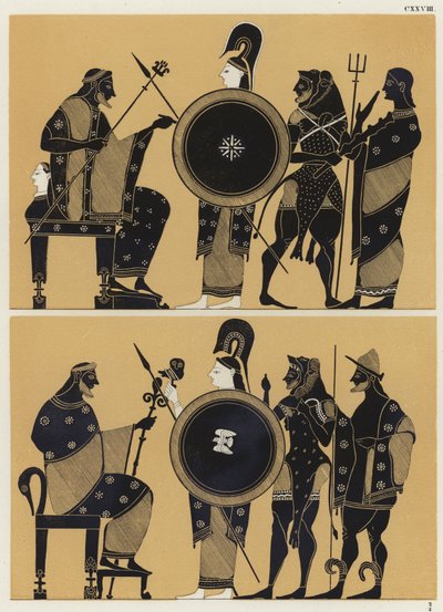 Hércules en los mundos inferior y superior de German School