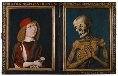 Hieronymus Tscheckenbürlin y la personificación de la muerte de German School