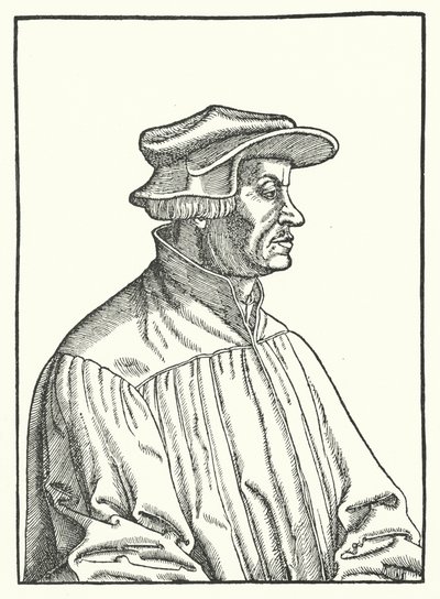 Huldrych Zwingli, reformador protestante suizo de German School