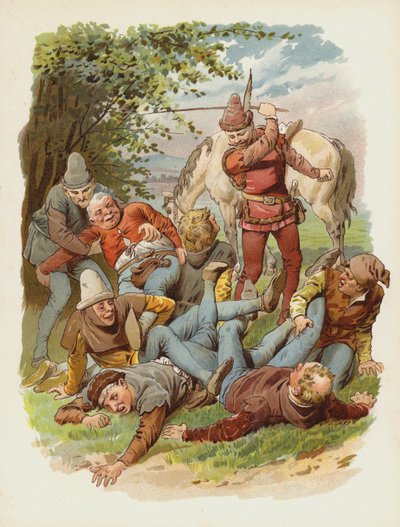 Ilustración para Till Eulenspiegel de German School