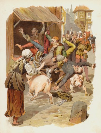 Ilustración para Till Eulenspiegel de German School