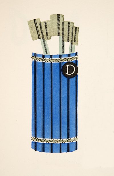 Ilustración de Styl, pub.1922 (pochoir print) de German School