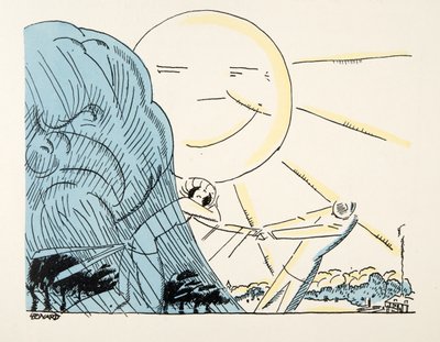 Ilustración de Styl, pub.1922 (pochoir print) de German School