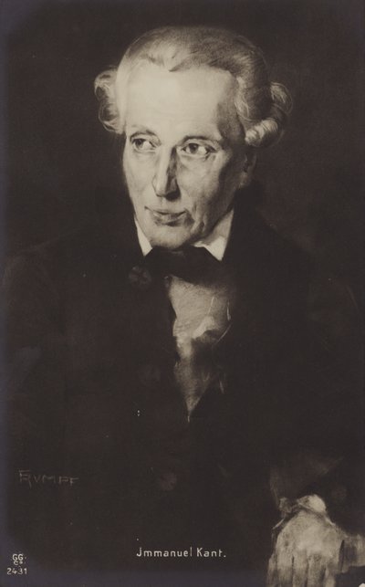 Immanuel Kant (litografía) de German School