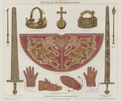Regalia imperial del Sacro Imperio Romano de German School