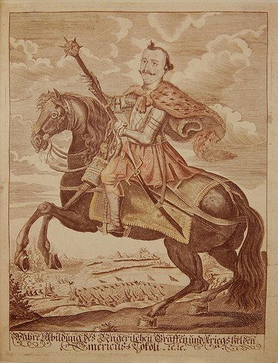 Imre Thokoly (1657-1705), Príncipe de Transilvania de German School