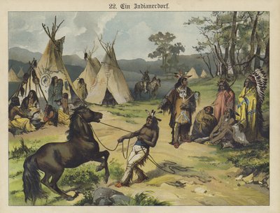 Campamento indio, América de German School