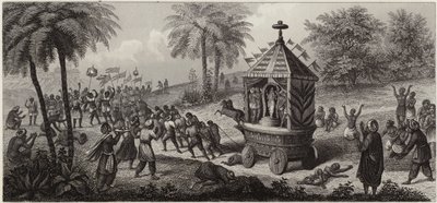 Procesión India (grabado) de German School