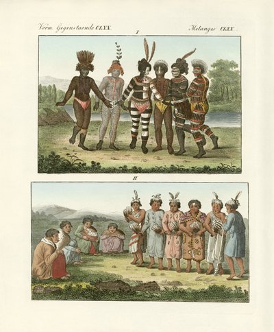 Habitantes de la costa noroeste de América de German School